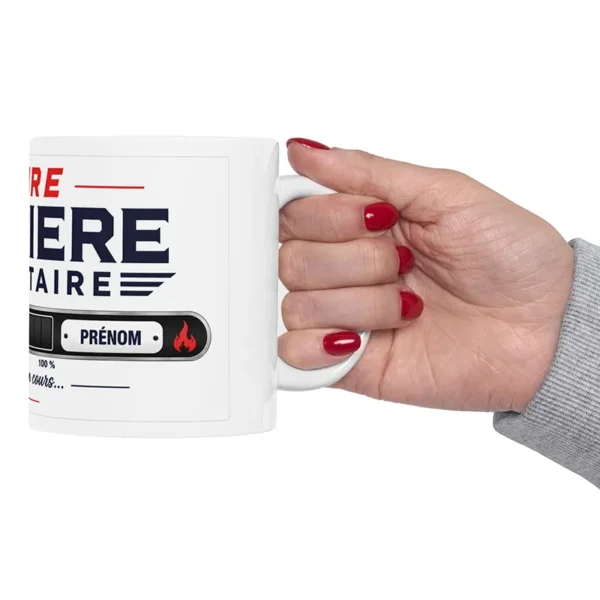 Mug future pompiere volontaire ou futur pompier volontaire.
