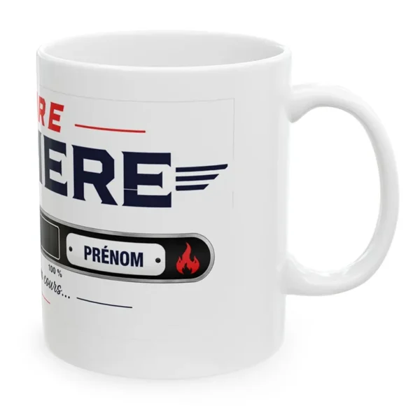 Mug future pompiere volontaire ou futur pompier volontaire.