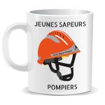Mug Pompiers - Casque Jeunes Sapeurs Pompiers