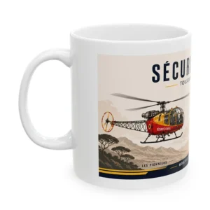 Mug des hélicoptères de la sécurité civile