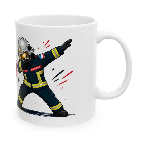 Mug de garde et je DAB. Une exclusivité pour notre boutique pompiers