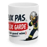 Mug de garde et je DAB. Une exclusivité pour notre boutique pompiers
