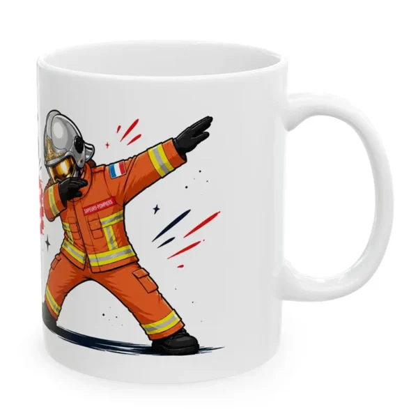 Mug de garde et je DAB. Une exclusivité pour notre boutique pompiers