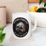 Mug mug sauver ou périr personnalisable en exclusivité sur la boutique des pompiers