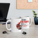 Mug Pompier super pouvoir. Une exclusivité pour notre boutique pompier