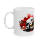 Mug Pompier super pouvoir. Une exclusivité pour notre boutique pompier