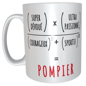 Mug Pompier formule