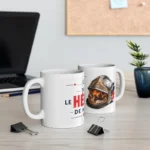 Mug Pompier et héro de ma vie. Une exclusivité pour la boutique des pompiers
