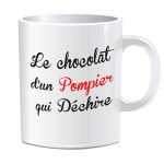 Mug Pompiers - Un Chocolat qui déchire – Image 4