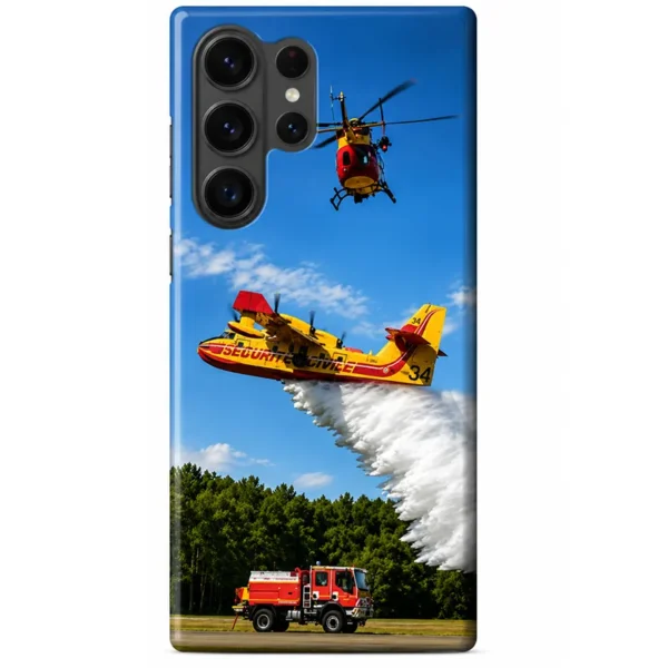 Coque téléphone Pompiers - Feux de Forêt – Image 2