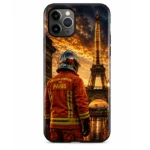 Coque téléphone Iphone et samsung avec pompiers de Paris