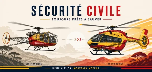 Mug des hélicoptères de la sécurité civile