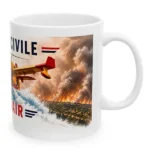 Mug Sécurité Civile Canadair en exclusivité pour la boutique des pompiers
