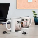 Mug pompiers soldat du feu en exclusivité pour la boutique des pompiers.