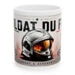 Mug pompiers soldat du feu en exclusivité pour la boutique des pompiers.