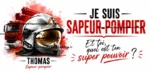 Mug Pompier super pouvoir. Une exclusivité pour notre boutique pompier