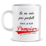 Mug Pompiers - Pompier et c'est plus cool