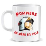 Mug Pompiers - Pompier de Mère en Fille