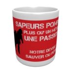 Mug Pompiers - Red – Image 2