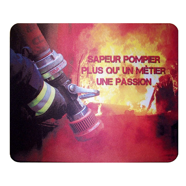 Tapis De Souris Pompiers Article Bureau Theme Pompier
