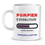Mug Pompiers -  Pompier en formation