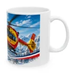 Mug EC 145 sécurité civile pour la boutique des pompiers