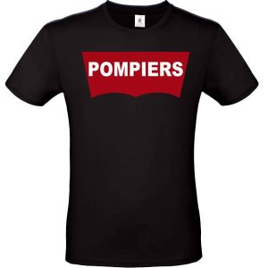 tee shirt pompier loisir & fun en vente sur www.laboutiquedespompiers.fr