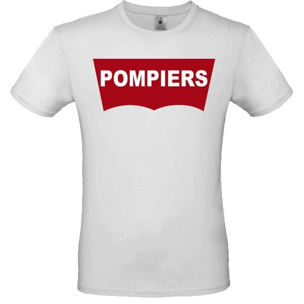 tee shirt pompier loisir & fun en vente sur www.laboutiquedespompiers.fr
