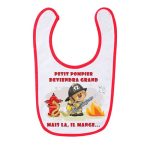 Bavoir Petits Pompiers - Flammes – Image 2