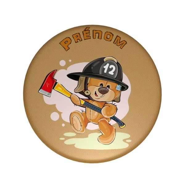 Badge-pompier-personnalisé