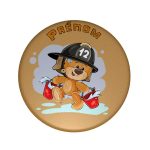 Badge pompier personnalisé