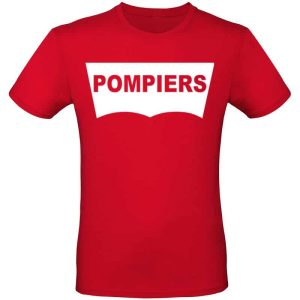 T-shirt-Pompier-La Boutique des Pompiers