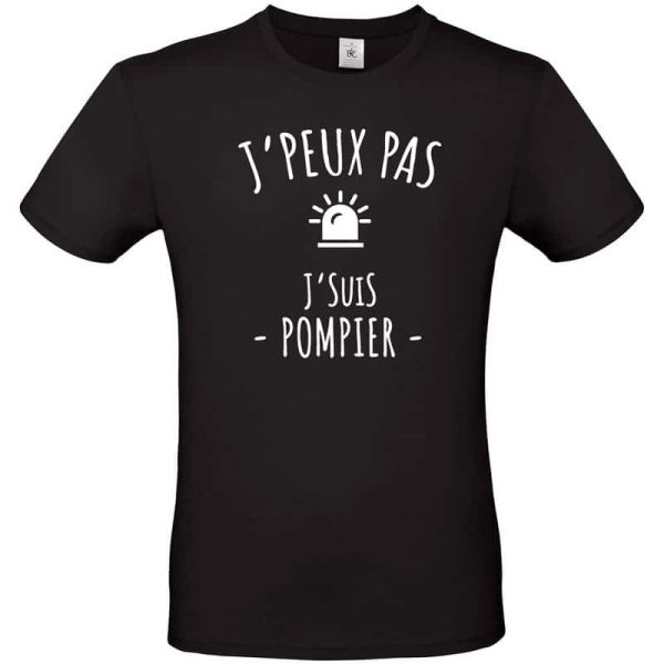 T-shirt Pompier - La Boutique Des Pompiers