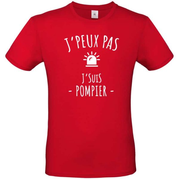 T-shirt Pompier - La Boutique Des Pompiers