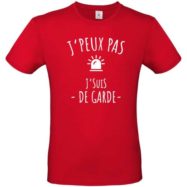 T-shirt pompier - La Boutique des Pompiers