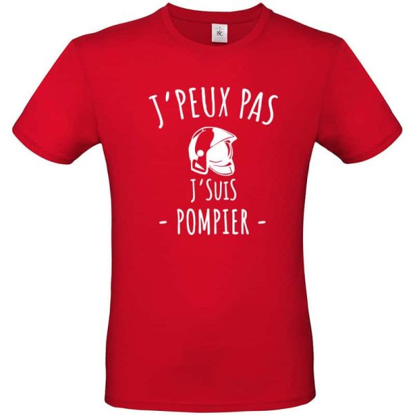 T-shirt Pompier - La Boutique des Pompiers