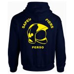 Sweat Capuche pompier - La Boutique des Pompiers