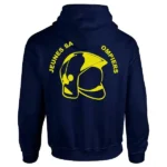 Sweat capuche casque F1 pompiers et JSP