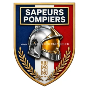 autocollant vitrophanie pompiers pour voiture