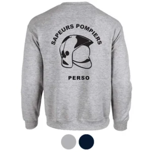 Sweat simple casque F1 Sapeurs Pompiers