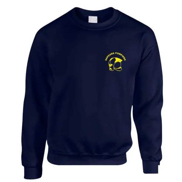 Sweat simple casque F1 Sapeurs Pompiers