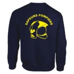 Sweat simple casque F1 Sapeurs Pompiers