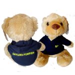 Peluche pompier personnalisée- Pom