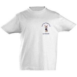 t-shirt lapin pompier de Pâques