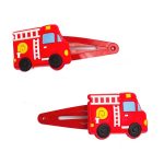 barrettes cheveux pompiers