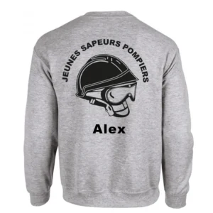 Sweat Jeunes Sapeurs Pompiers JSP personnalisé