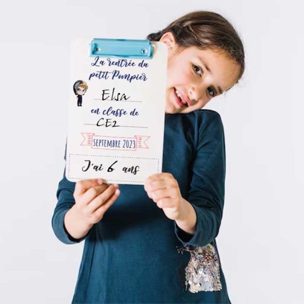 Rentrée des classes pompiers