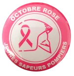 Badge JSP Octobre Rose