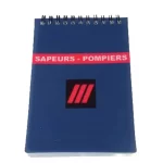 Carnet grade pompiers personnalisable