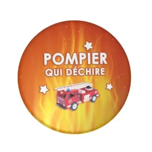 Badge échelle pompiers